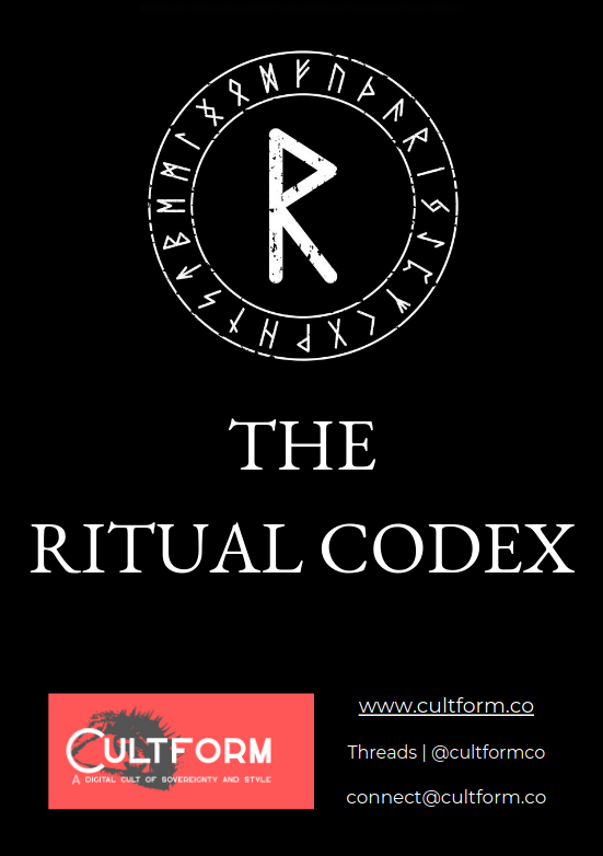 The Ritual Codex | Cultform Studio